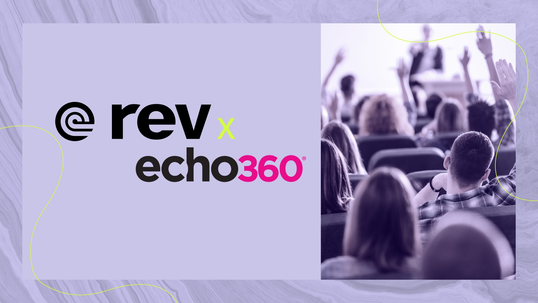 如何使用Rev AI字幕与Echo360 Rev