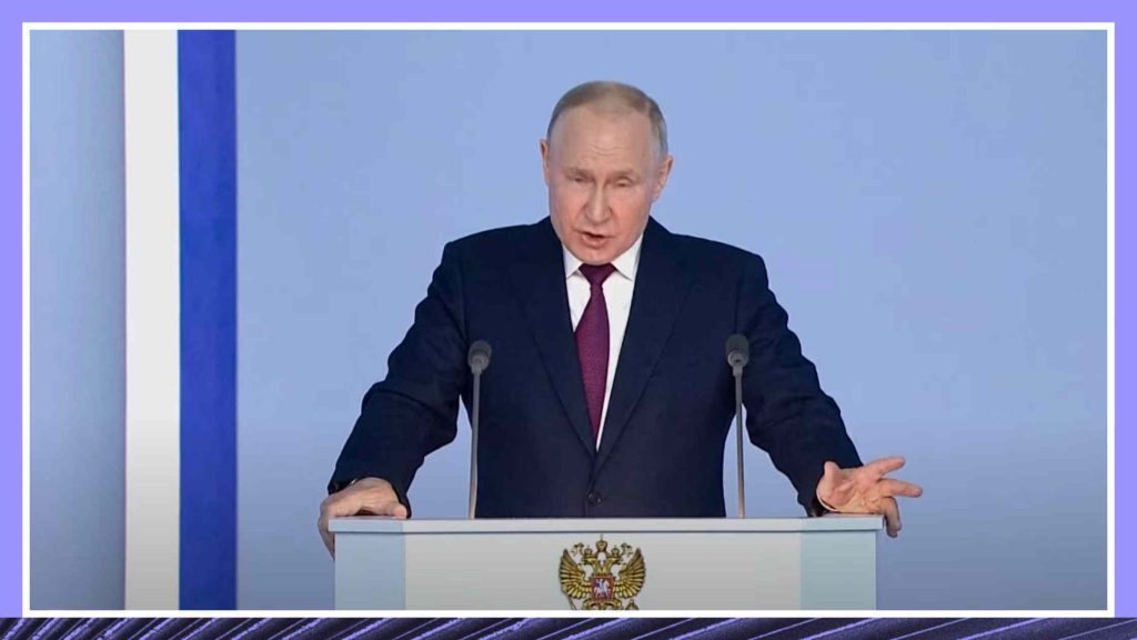 普京在俄罗斯发表年度讲话
